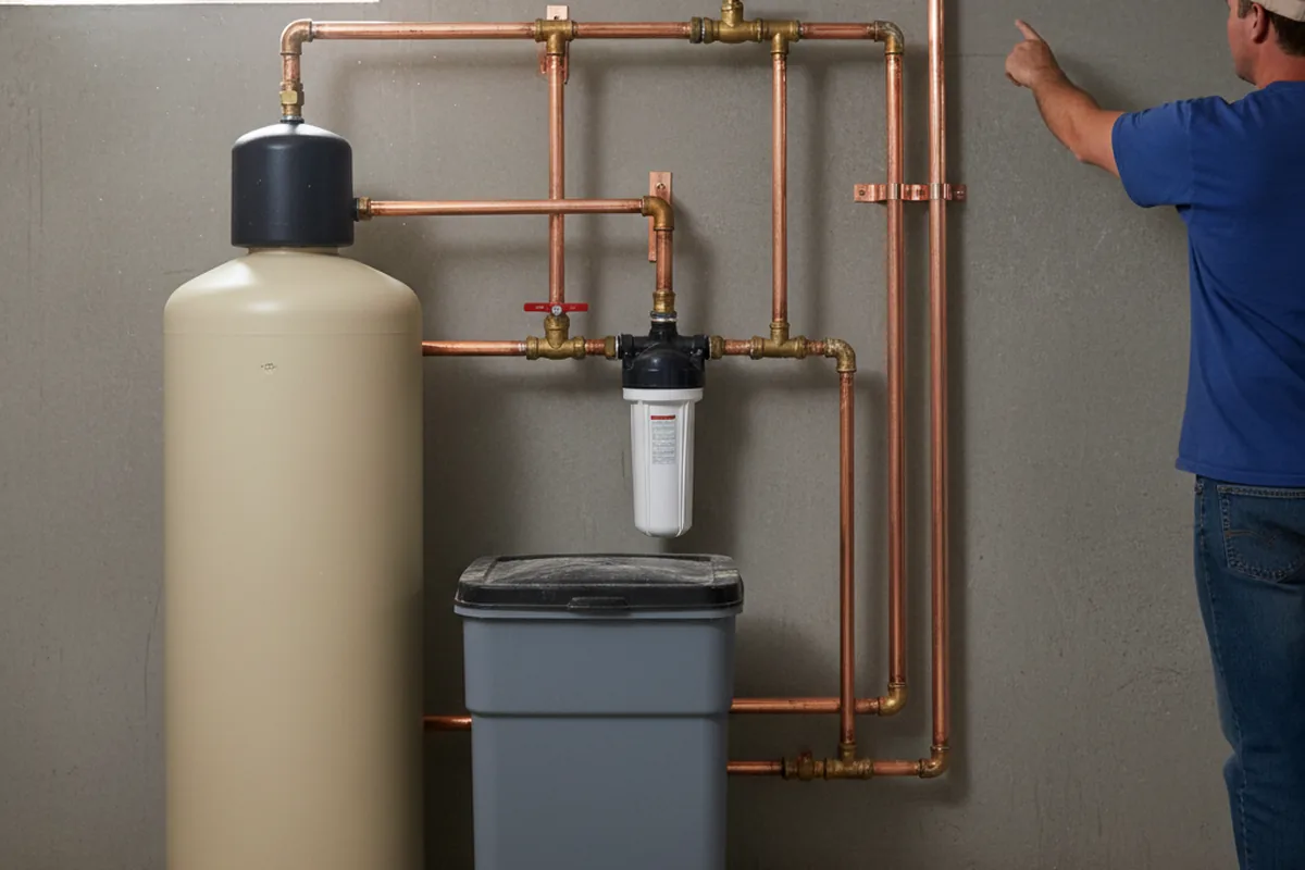 Whole-house water treatment system installed in Depew